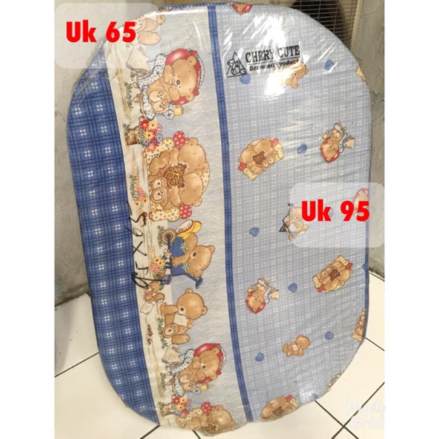 Matras  box bayi oval - matras busa bayi 10cm - kasur bayi oval