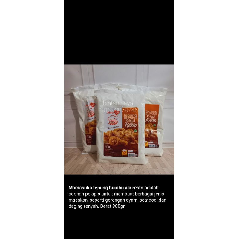 

Mamasuka tepung bumbu crispy