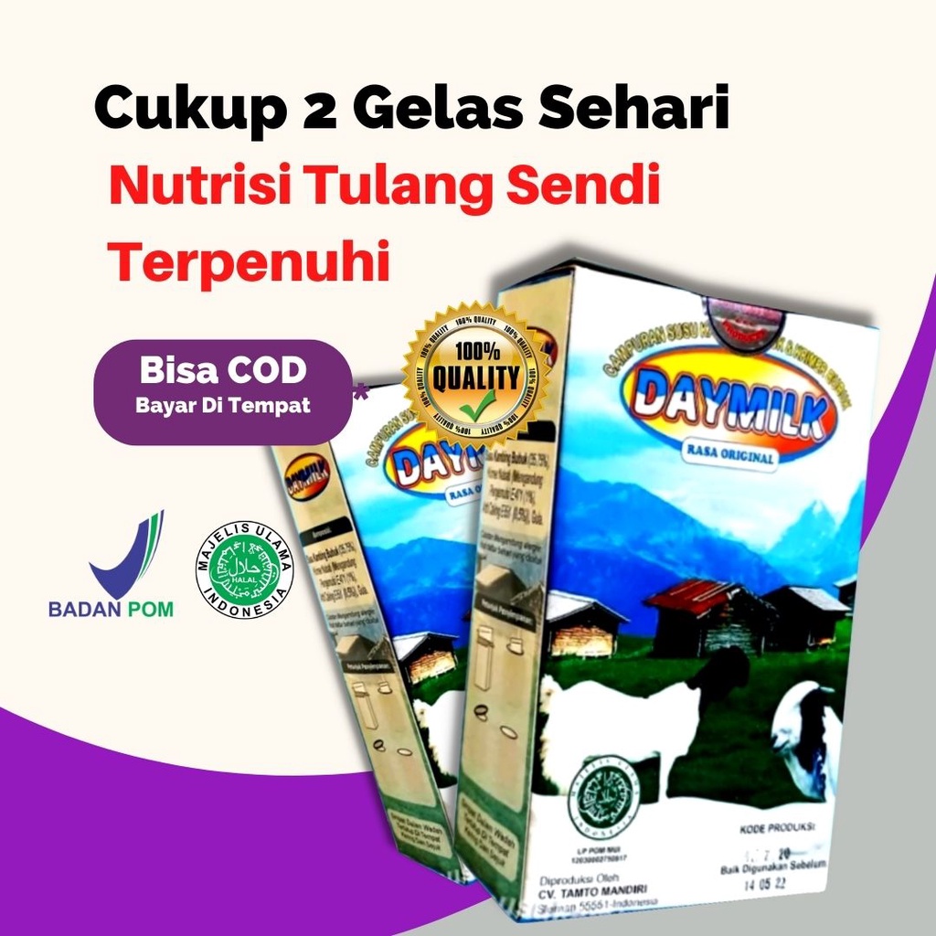 

TERMURAH 10 box susu kambing etawa day milk 200g x 10 susu etawa bubuk susu etawa bubuk