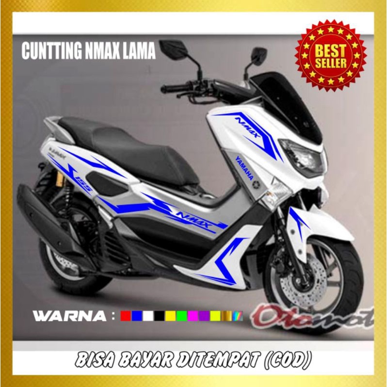 CUTTING STICKER NMAX OLD STIKER CUTTING NMAX LAMA STRIPING VARIASI NMAX OLD