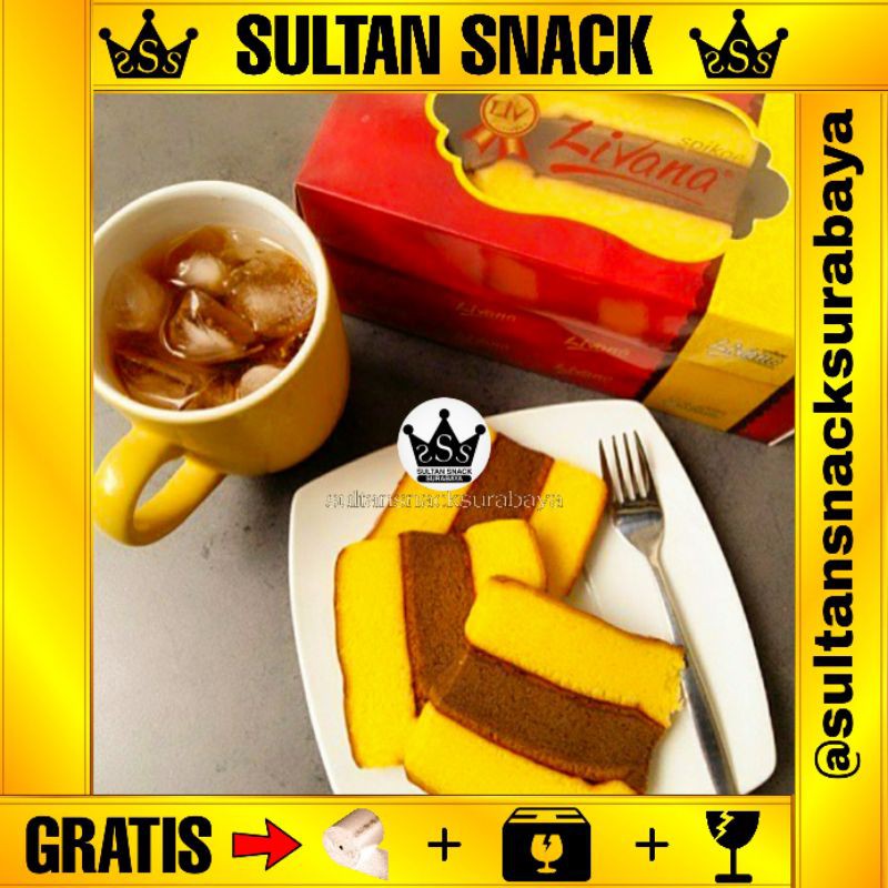 

SULTAN SNACK Lapis Spiku / Spikoe / Spekoek Livana Surabaya