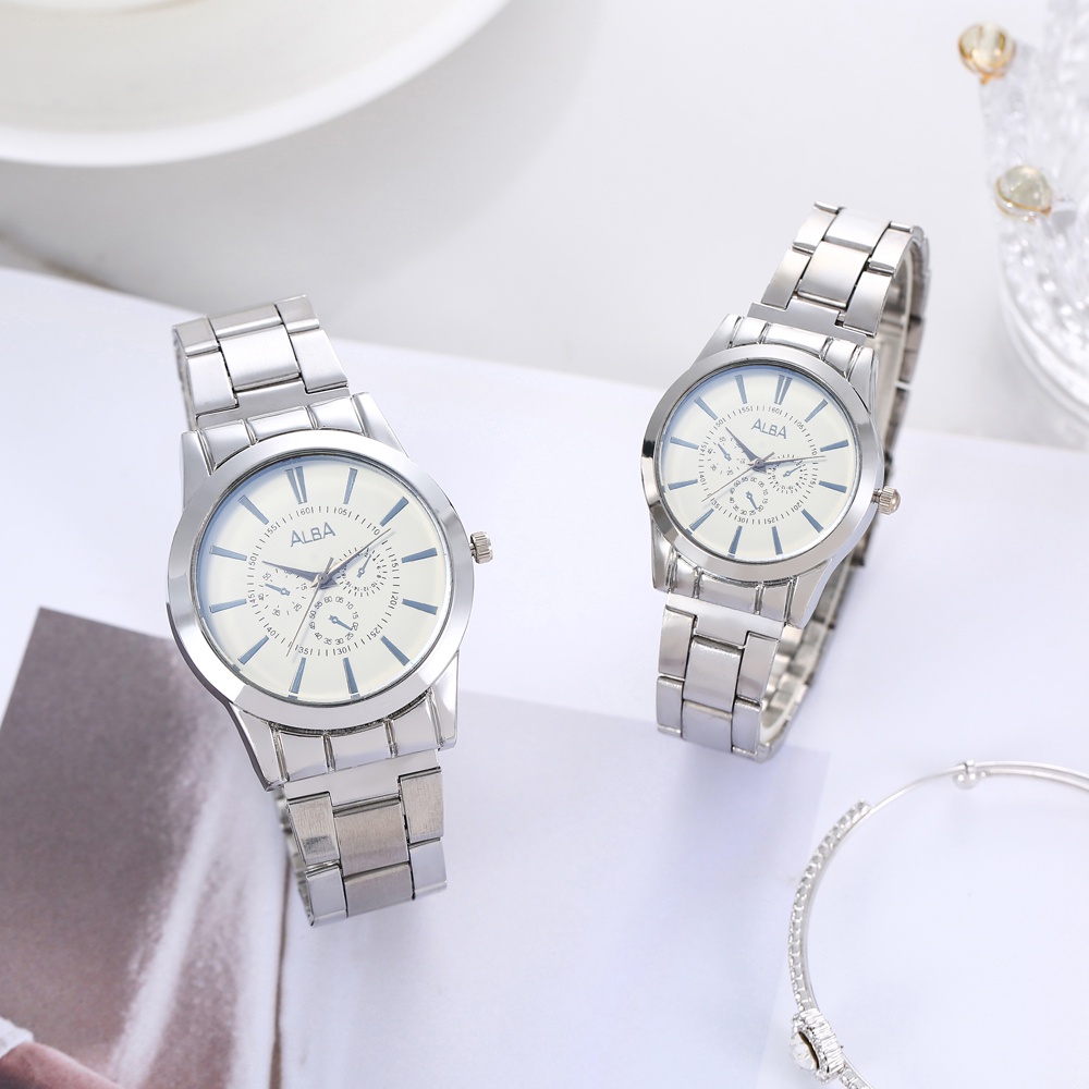 COD JAM TANGAN COUPLE MURAH JAM TANGAN PRIA WANITA PASIR MAGNET DIGITAL FASHION C69