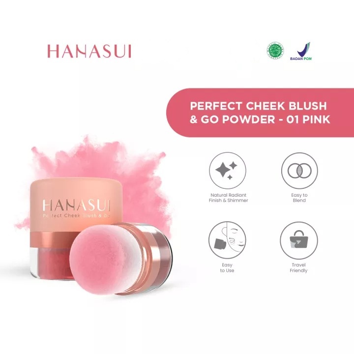 HANASUI PERFECT CHEEK BLUSH &amp; GO POWDER | BLUSH ON by AILIN