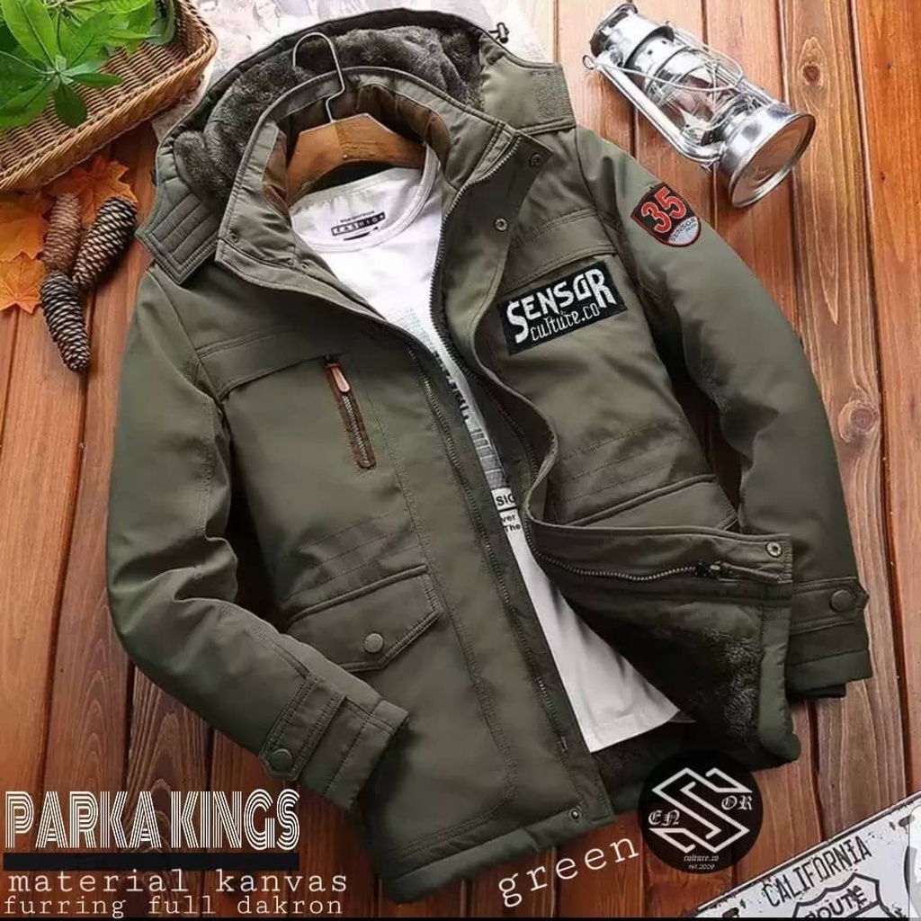 SENSOR - Parka kings sensor / jaket pria kekinian / jaket pria motor / jaket pria distro / jaket pri