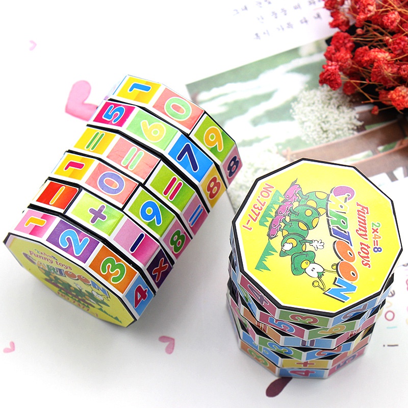 Mainan Kubus Rubik Silinder Digital Untuk Edukasi Anak