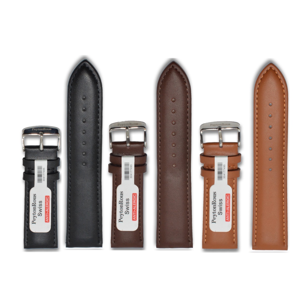 STRAP Kulit tali jam tangan Premium Peytonrous