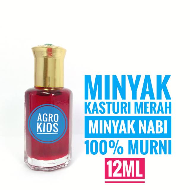 Minyak Kasturi Red Asli 12ml Minyak Parfum Nabi By india