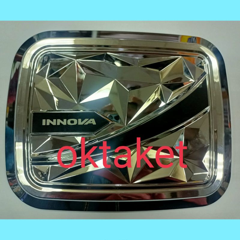 tank cover innova lama 2004-2015 diamond chrome