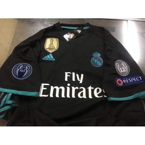 Diskon Jersey Baju Bola Real Madrid Away 2017/2018 Fullpatch Ucl Grade Ori Terbaru