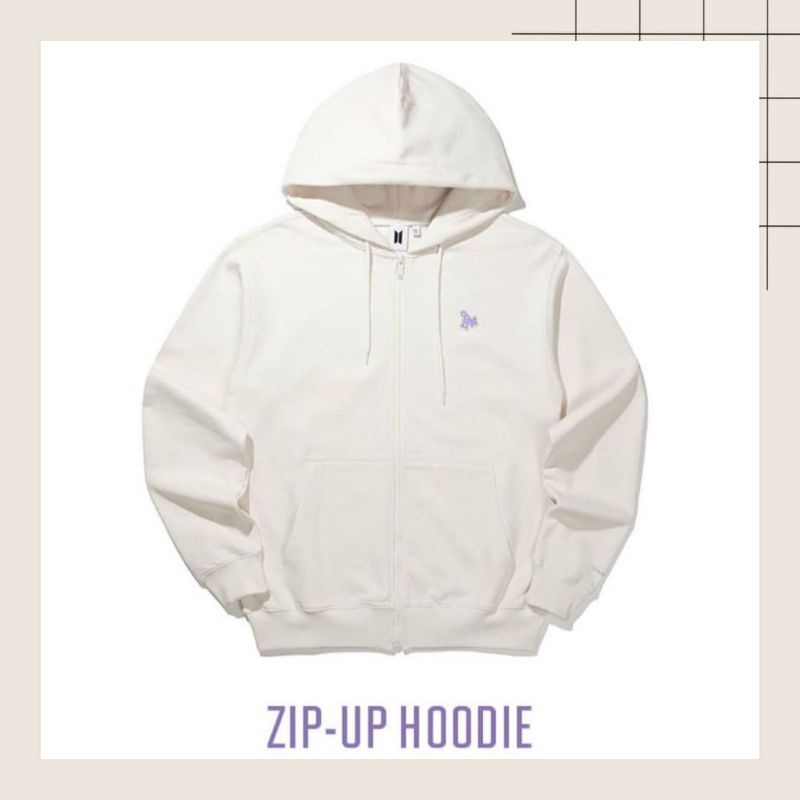 Hoodie Zipper BTS Sowoozoo