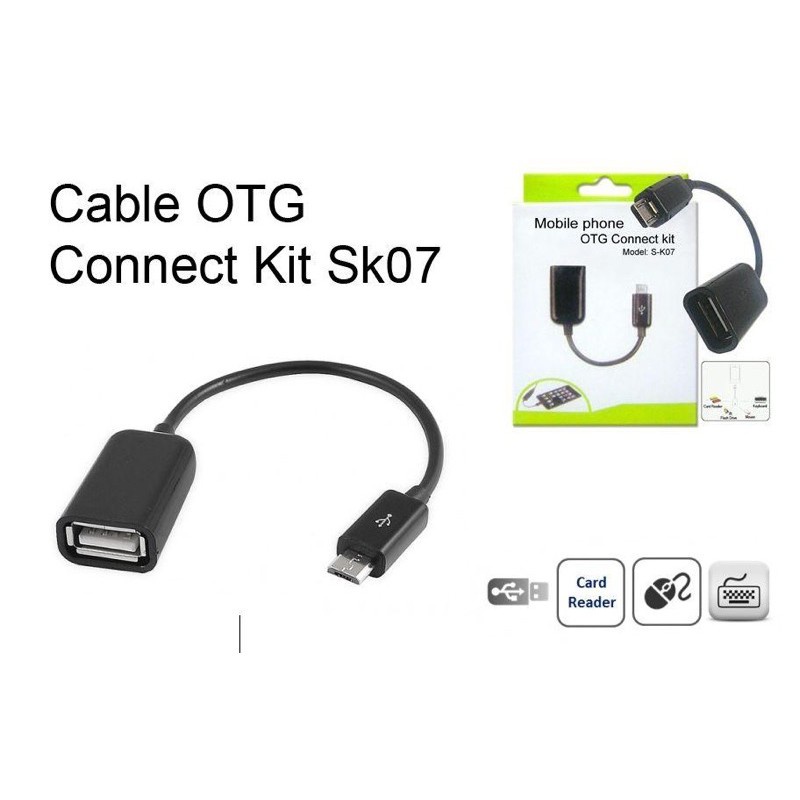 PROMO OTG KABEL MICRO SK-07 OTG CONNECTION KIT