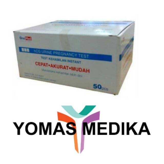 Tes Kehamilan Test Pack Pak ONEMED Urin 1 Box Murah