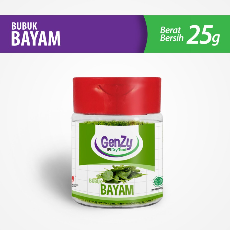 

GenZy Bubuk Bayam 25 g