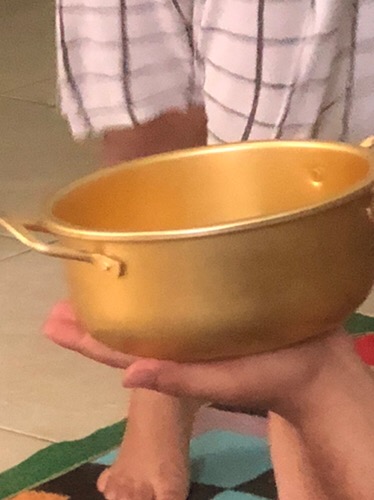 Panci Ramyun Korea Muliya Pts-18 Panci Mie Mi Korea Ramen Gold Pot Bowl Size 18cm Termurah Surabaya