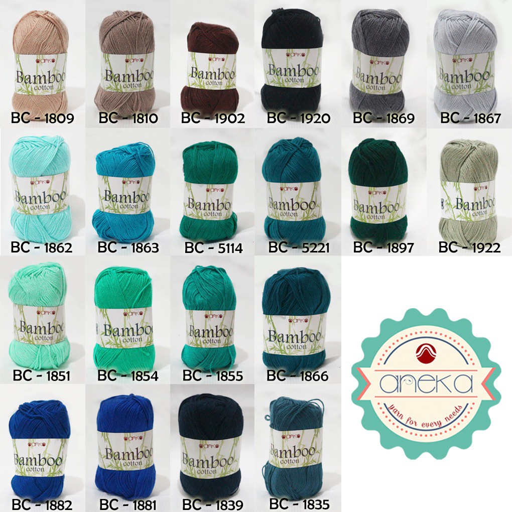 KATALOG - Benang Rajut Katun Bambu 2