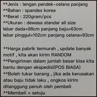 Baju Tidur Spandex Korea Stelan Dewasa Wanita Baby Doll Baju Tidur Spandex Korea Stelan Dewasa Wanita Baby Doll