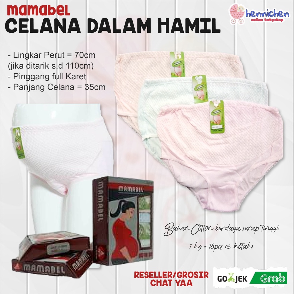 MAMABEL by AGREE Celana Dalam Hamil FULL Sampai Perut (Dus Cokelat)