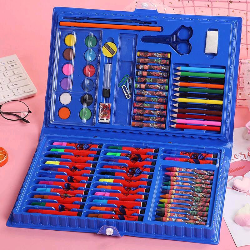 

PUSAT23 Stationery Set Pensil Crayon Cat Air Perlengkapan Sekolah Menggambar Anak