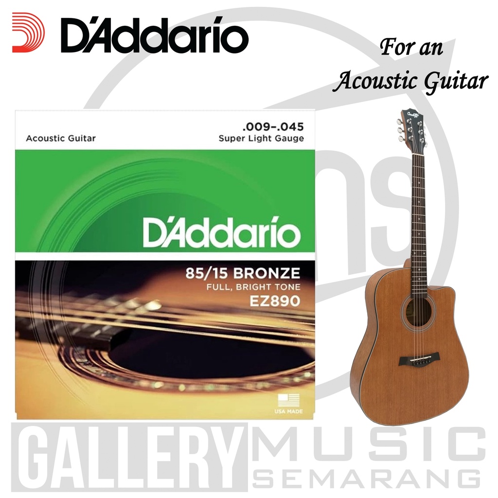 Senar Gitar Akustik String Acoustic Guitar EZ890 EZ900 EZ910 EZ920