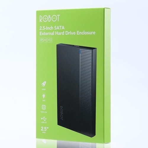 MINIGO CASING HDD VIVAN VSHD1 External Hard Drive / ROBOT 2.5&quot; SATA 3.0 RSHD10 EXTERNAL HARD DRIVE ENCLOSURE - GARANSI 3 TAHUN