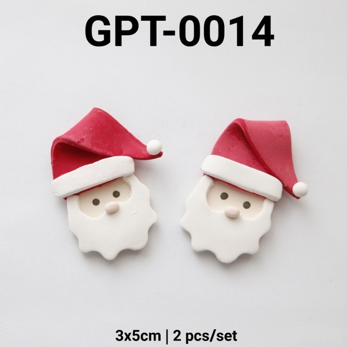

GPT-0014 HIASAN KUE NATAL CHRISTMAS CLAY SINTERKLAS SANTACLAUS BERKUALITAS TINGGI