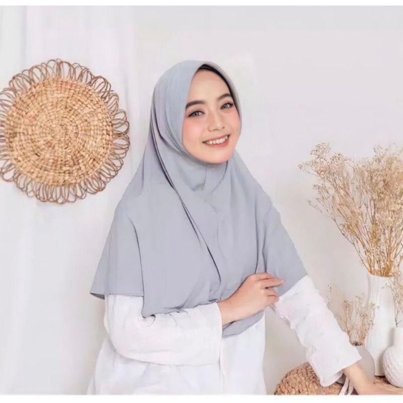 Hijab/jilbab/kerudung bergo Jersey ukuran M