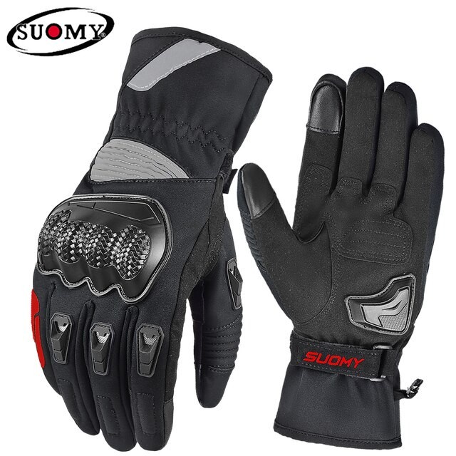 Suomy Sarung Tangan Motor Waterproof Windproof Touchscreen Glove WP06