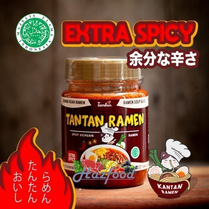 

Bumbu Instan Ramen ( Tan Tan Ramen Extra Spicy ) 5 - 7 Porsi Halal