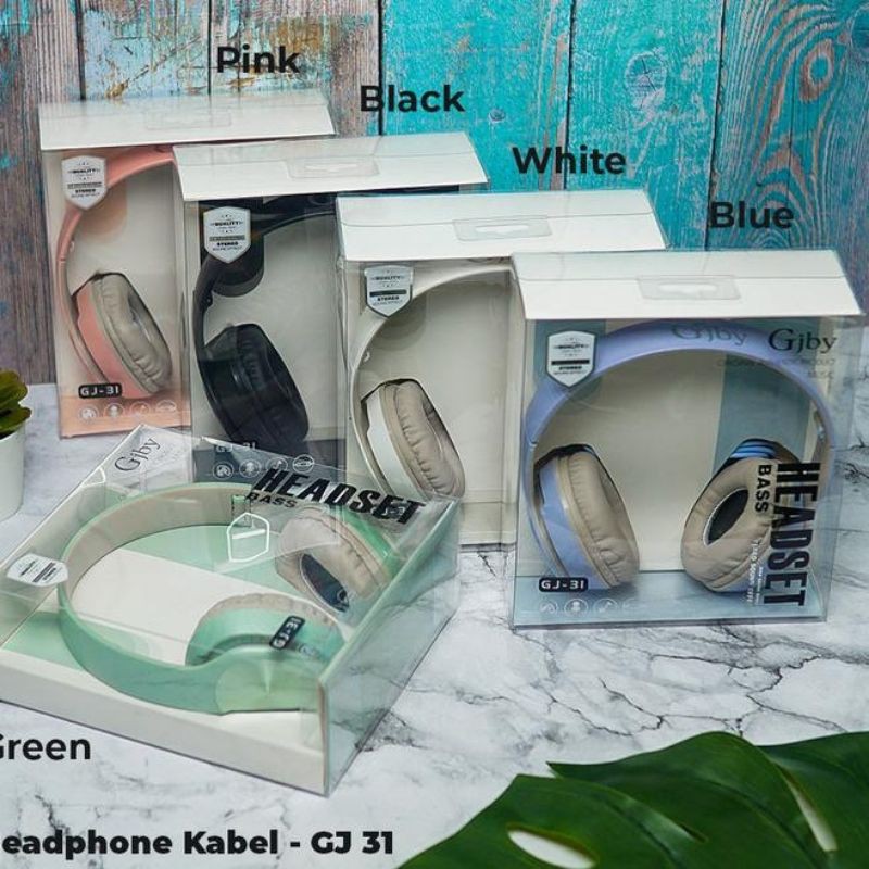 HEADSET HEADPHONE BANDO GJBY GJ-31 ORIGINAL