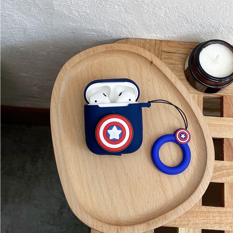 Kartun Earphone Case Kompatibel Untuk Airpods1 2silicon Wireless Blutooth Earbuds Charging Box Penutup Pelindung Untuk Inpods I12 I9S I11 I12 Macaron Soft Silicone Case Cover