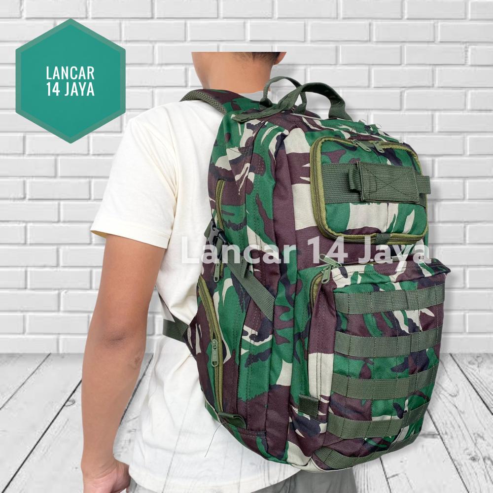 Tas punggung loreng jatah TNI - Tas ransel asli pembagian TNI - Tas loreng original jatah TNI - Tas Ransel Tentara Model Jatah Tas Punggung Loreng Malvinas Tas Ransel Jumbo