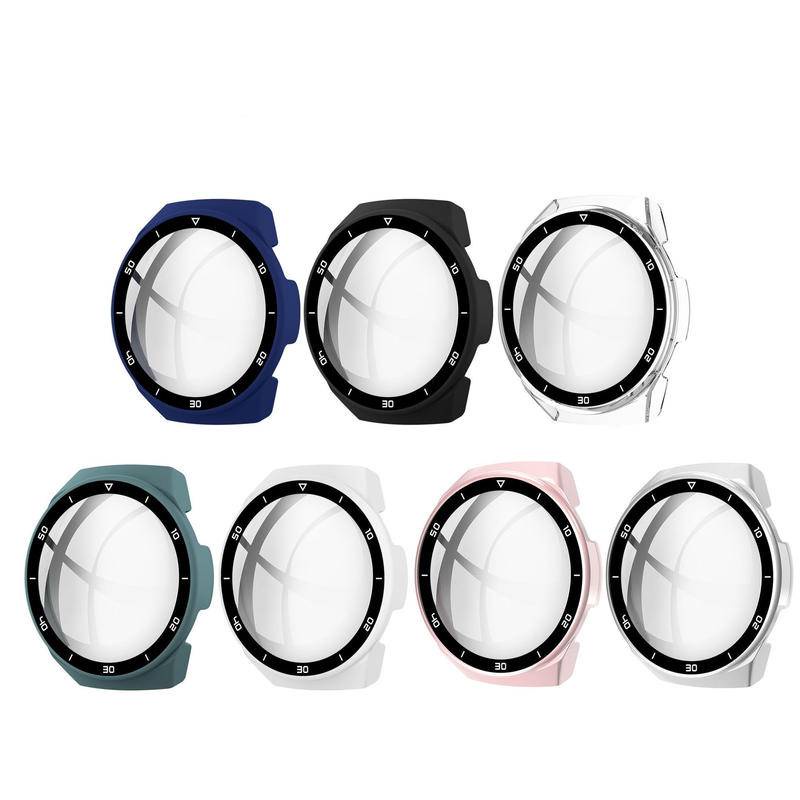 Dial Scale case for Huawei Watch GT 2 Pro GT2 Pro GT 2e 2 e 46mm / 42mm Protective case Tempered Glass case protective shellcase