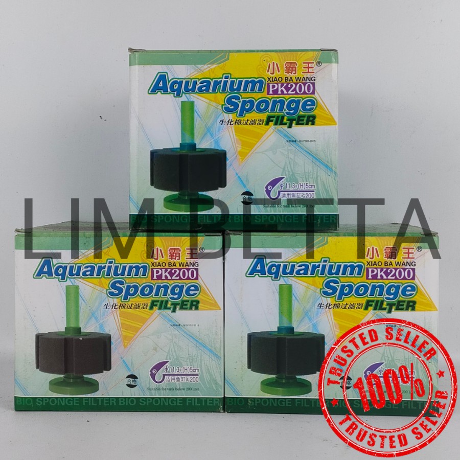 XIN YOU PK-200 / BIO SPONGE FILTER / BIOFOAM FILTER AQUARIUM AQUASCAPE