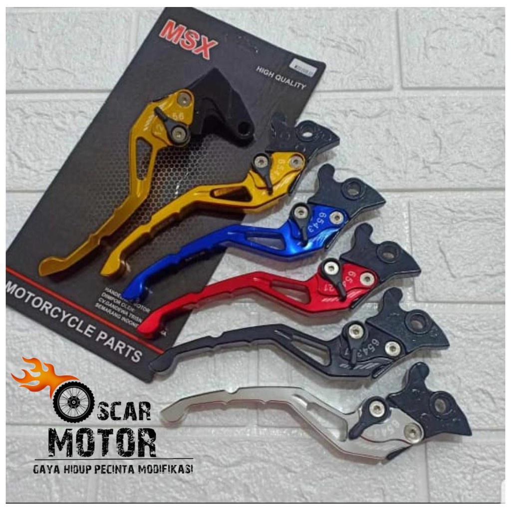 Handle Rem Model Jarum Cnc Hendel Variasi Motor Vario 150 Nmax Vixion Tiger Scoopy Donat Genio motor motor