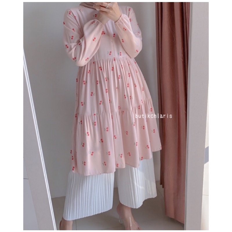 cherry tunik butik chlaris
