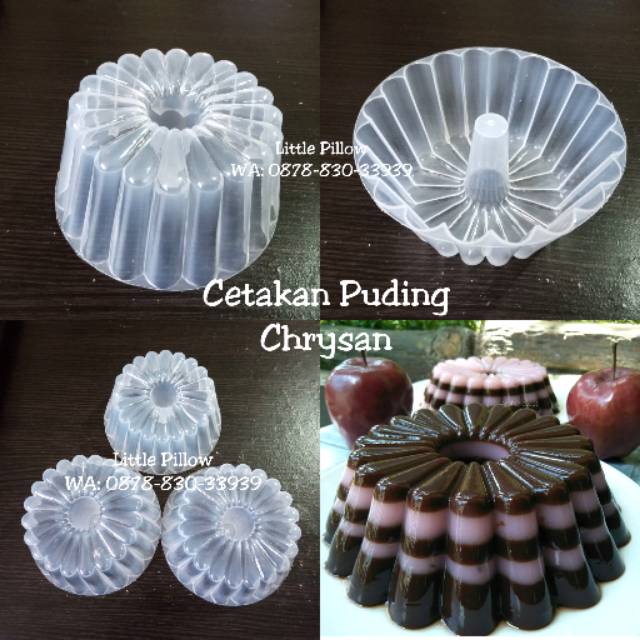 Cetakan puding chrysan/cetakan jelly art/cetakan agar