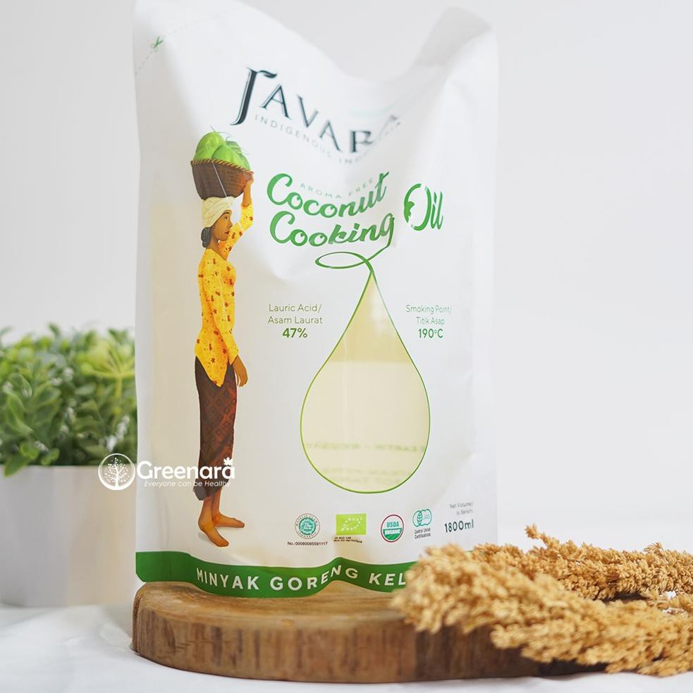 

L4angsung Kir1m|JAVARA Coconut Cooking Oil 1800ml Non Aroma / Minyak Kelapa |Diskon....!