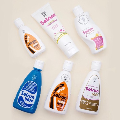 ❣️Rakkistore99❣️ SELSUN Shampoo Series | Sampo anti ketombe Blue 5 Yellow Gold 7 Herbal Flower