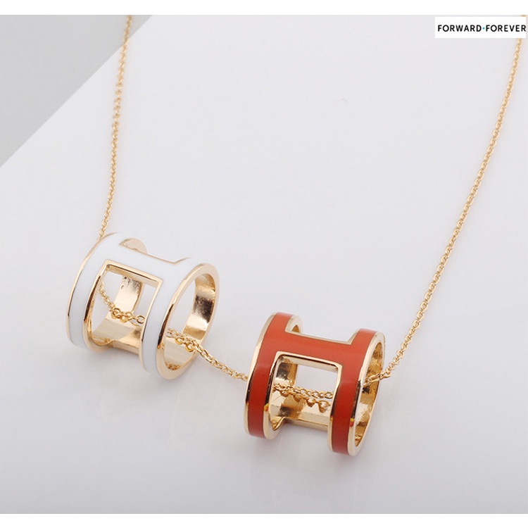 Bros Klip Ring Hollow Holder Scarf / Syal / Sifon Silk Untuk Wanita M40010