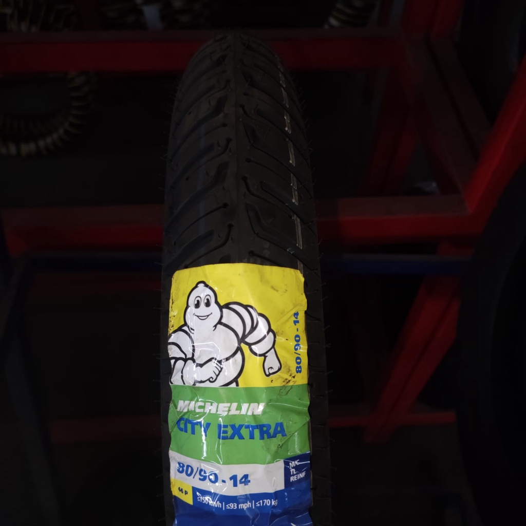 Ban motor matic Michelin City Extra 80 90 14 mio beat vario tubeless (NEW VERSION OF CITY GRIP PRO)