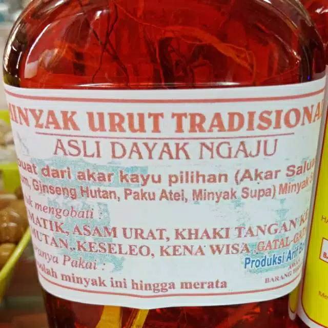 Minyak Urut Dayak Ngaju