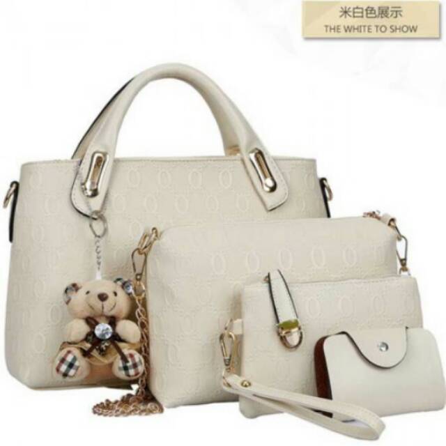 TEDDY BEAR PLUS BAGCHARM