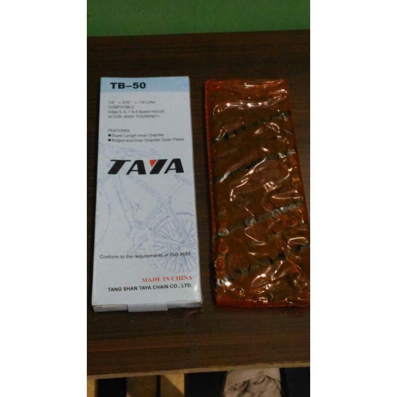 Rantai  sepeda  Taya