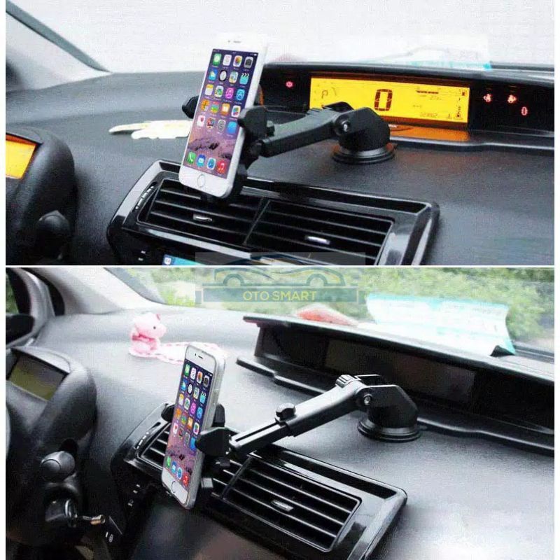 Holder/ penyanggah HP Mobil  Suction Cup Car Holder For Smartphone