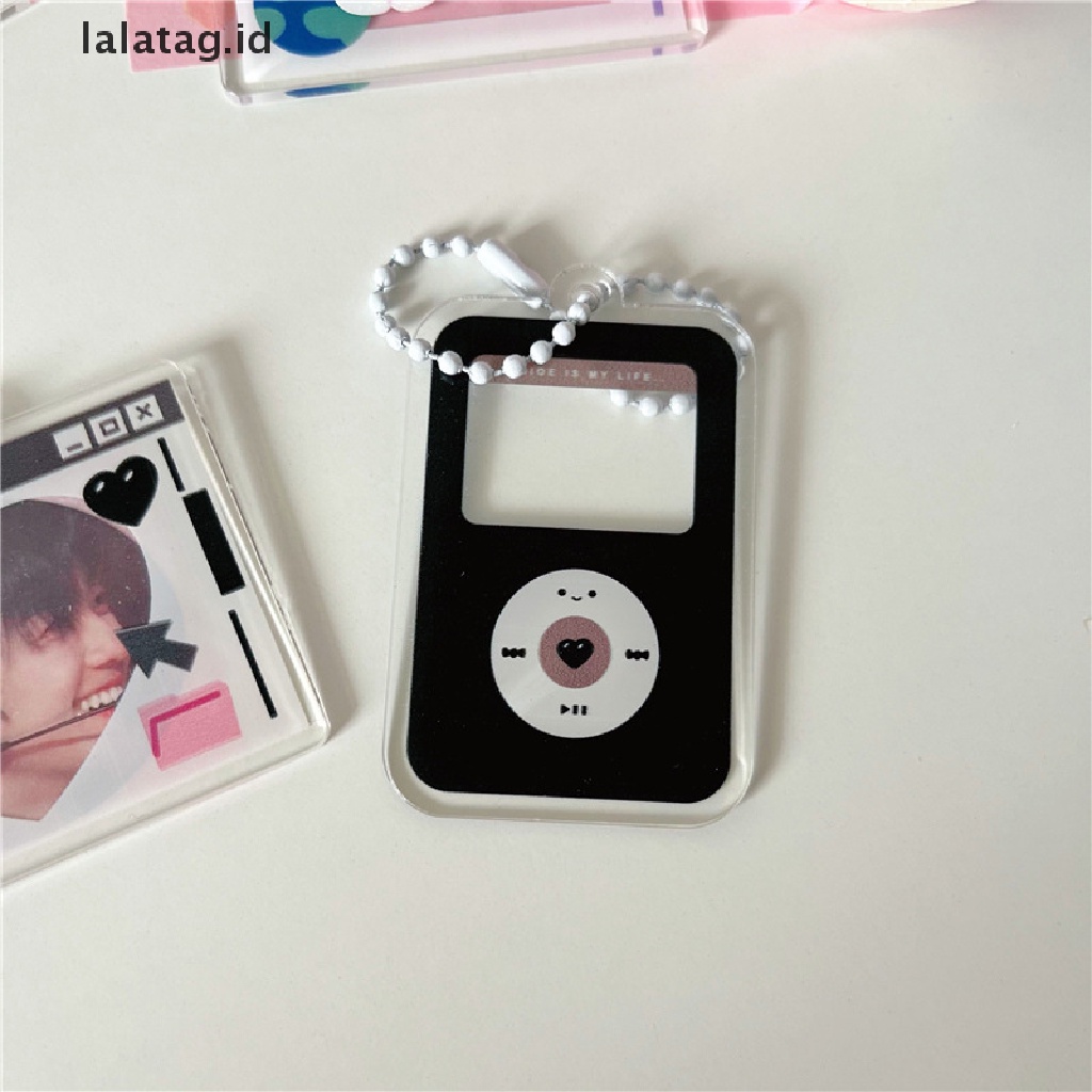 Korean Acrylic Custom Keychain Self Photo Double Sided