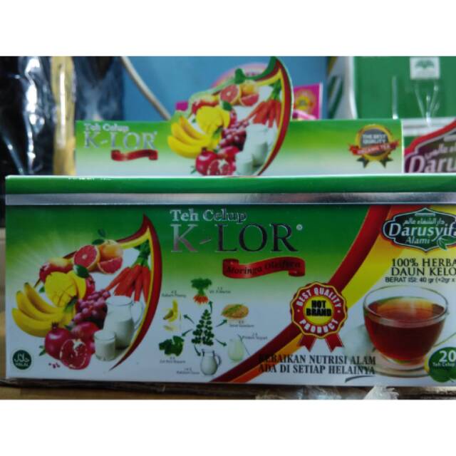 

Teh celup daun kelor