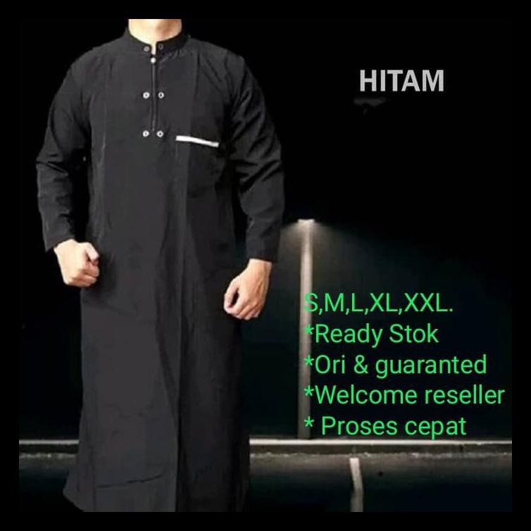 Jubah Koko Gamis Al Harbi / Jubah Takwa Pria Terlaris Hrb001 Terlengkap
