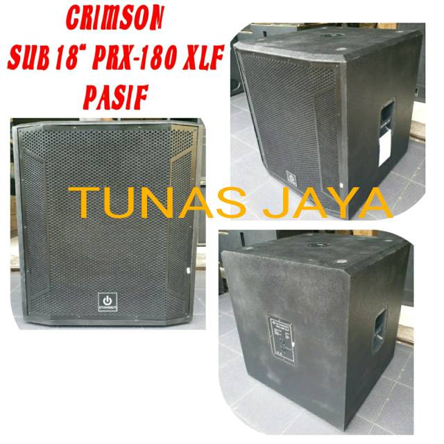 Jual Subwoofer Pasif Inch Crimson Prx Xlf Shopee Indonesia