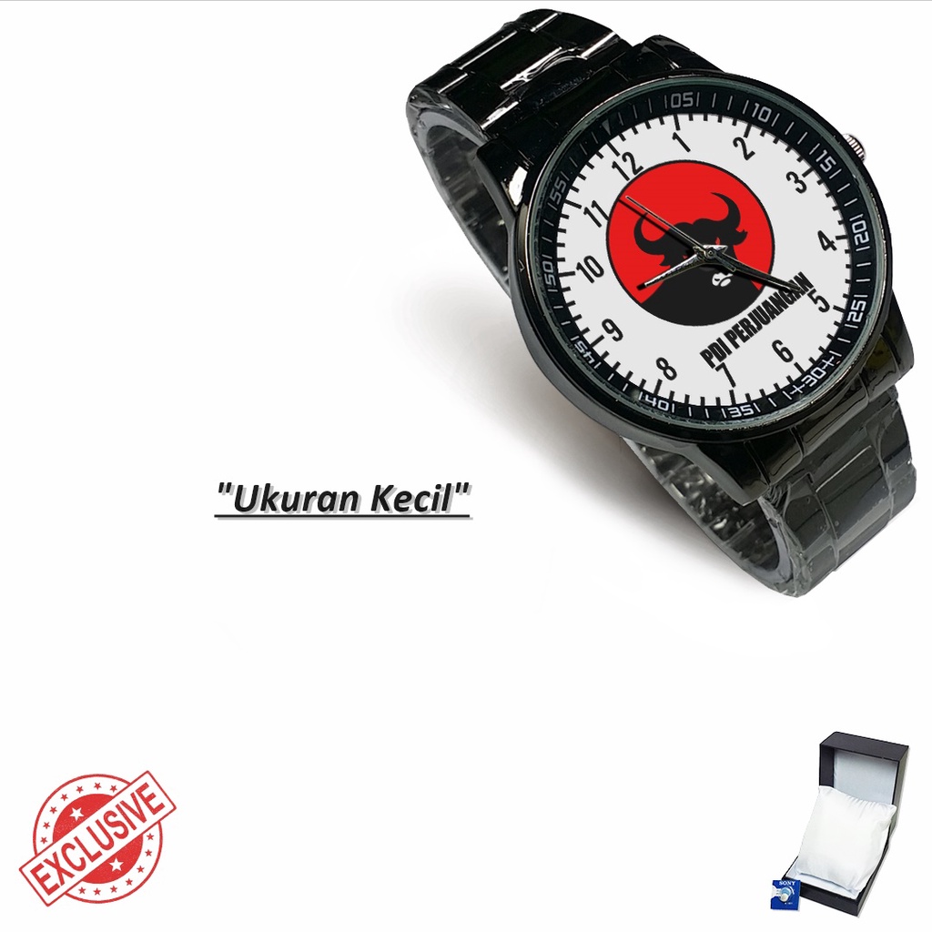 Jam Tangan Rantai Couple PDI PERJUANGAN - 03 (Nice)