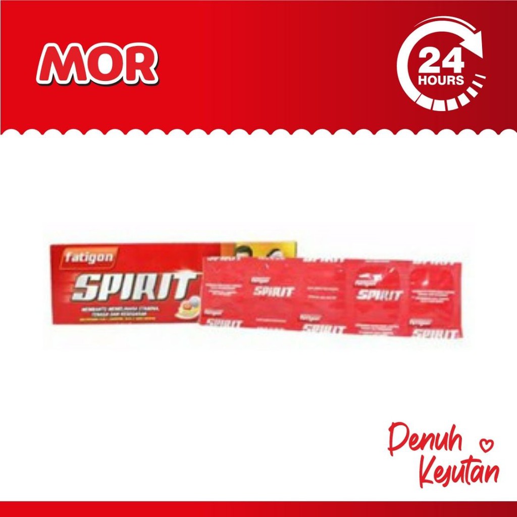 FATIGON Spirit Suplemen Multi Vitamin Kaplet 5s